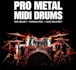 make hyper realistic midi drums for metal zero ia