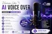 create human like ai voice over using elevenlabs