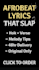 write professional song lyrics in any genre