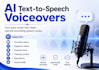 create natural ai text to speech voice overs