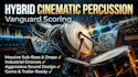create epic hybrid cinematic percussion for game soundtrack or trailer