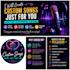 create a personalized custom song for any occasion