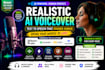 create realistic text to speech ai voiceovers with ai