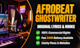 ghostwrite your afrobeat song with original lyrics