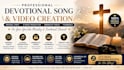 create original christian devotional songs and videos