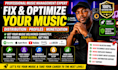 be music manager, fix distribute music on distrokid, cd baby music tunecore dito