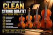 record a clean string quartet for your project