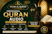record high quality quran recitation audio for videos