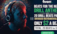 create 20 drill beats for 40 dollars