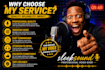 do voice over for commercials, ads, radio, events