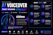 create a natural ai voice over with elevenlabs