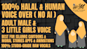 provide authentic islamic cartoon character voice over