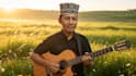 compose an original fingerstyle guitar melody