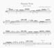 write concert, marching band pieces, and drumline