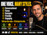record a professional native german male voice over