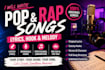 write a catchy pop rap song lyrics hook and melody for your music