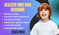 do kid voiceover voice acting animation kid voice over
