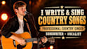 write and sing your neotraditional country song