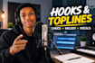 write a catchy hook and vocal topline for your song
