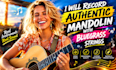 record tasteful mandolin for your project