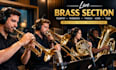 record live brass section, trumpet, trombone, sax for your track