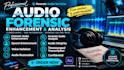 do forensic audio enhancement restoration noise reduction voice isolation