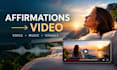 make cinematic affirmation video guided female affirmation meditation voiceover