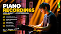 be your pro pianist for your song as a skilled piano player