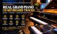 record or compose real grand piano or keyboard tracks