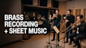 record brass section and transcribe it to sheet music