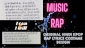 write catchy rap lyrics and professional songs for you