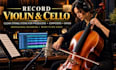 record clean violin cello string stems for producers composers and bands online