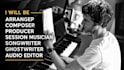 write, compose, ghostwrite original songs as a composer, songwriter, ghostwriter