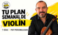 create your personalized weekly violin practice plan