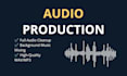 do professional croatian voice over with editing and music