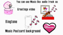 create a music box audio playing your favourite song or melody
