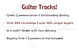 record outstanding electric and acoustic guitar tracks for your song