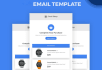 design editable email template