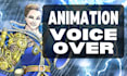do female video game voice over, cartoon animation character voice acting