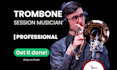 record pro trombone lines any style