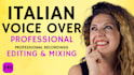 be your italian mother tongue female voice