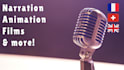 record a male voice over in french, swiss french or english