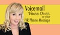 record a pro conversational american female voice over