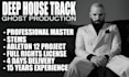 professionally create a deep house, tech house, house song for you