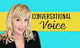 record a female conversational video voice over or narration