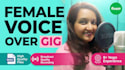record a professional voice over in hindi or english