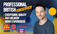 record a professional, engaging, british male voice over