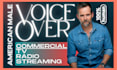record an american english male voice over