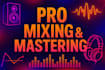 mix and master rap hiphop and suno ai songs for spotify