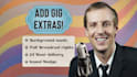 record a vintage 1950s radio announcer voice over